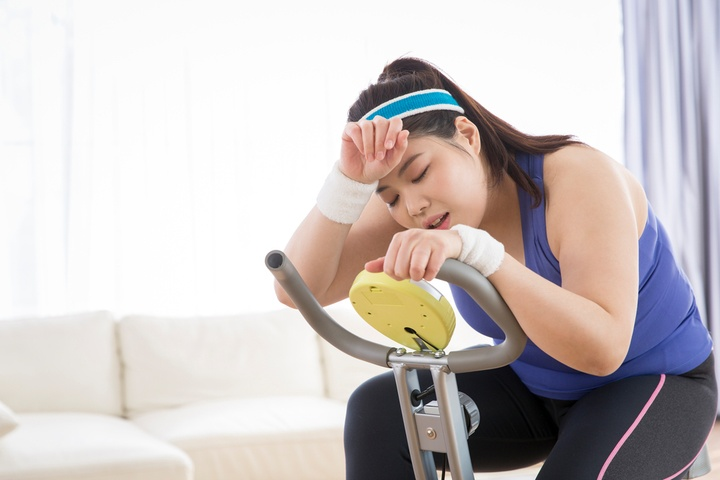 운동해도 살이 빠지지 않는 다이어트 정체기 사진, 출처 : 당근 홈페이지