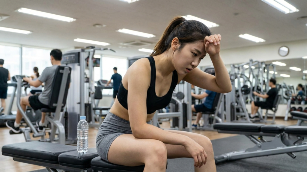 피로감을 많이 느끼는 20대 한국여성